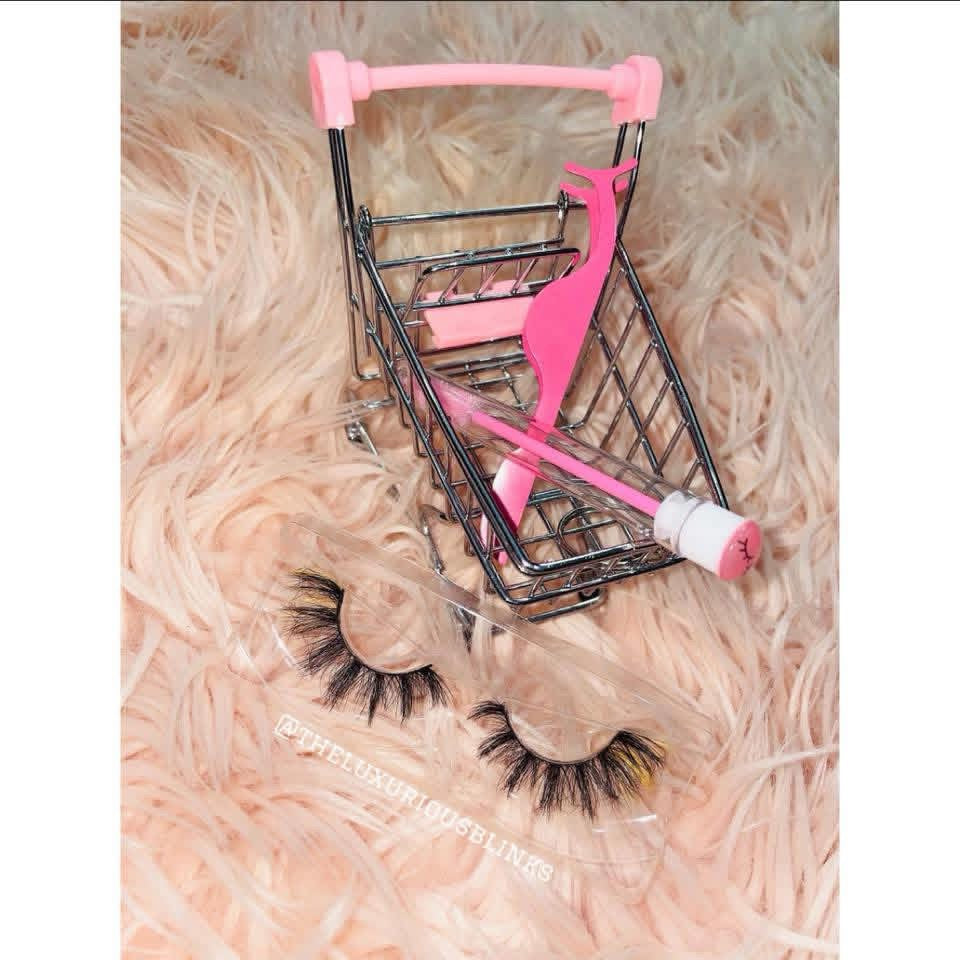 Sunshine ~ Colored Vegan Mink Lash