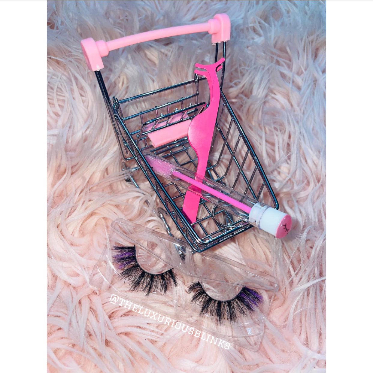 Amethyst ~ Colored Vegan Mink Lash