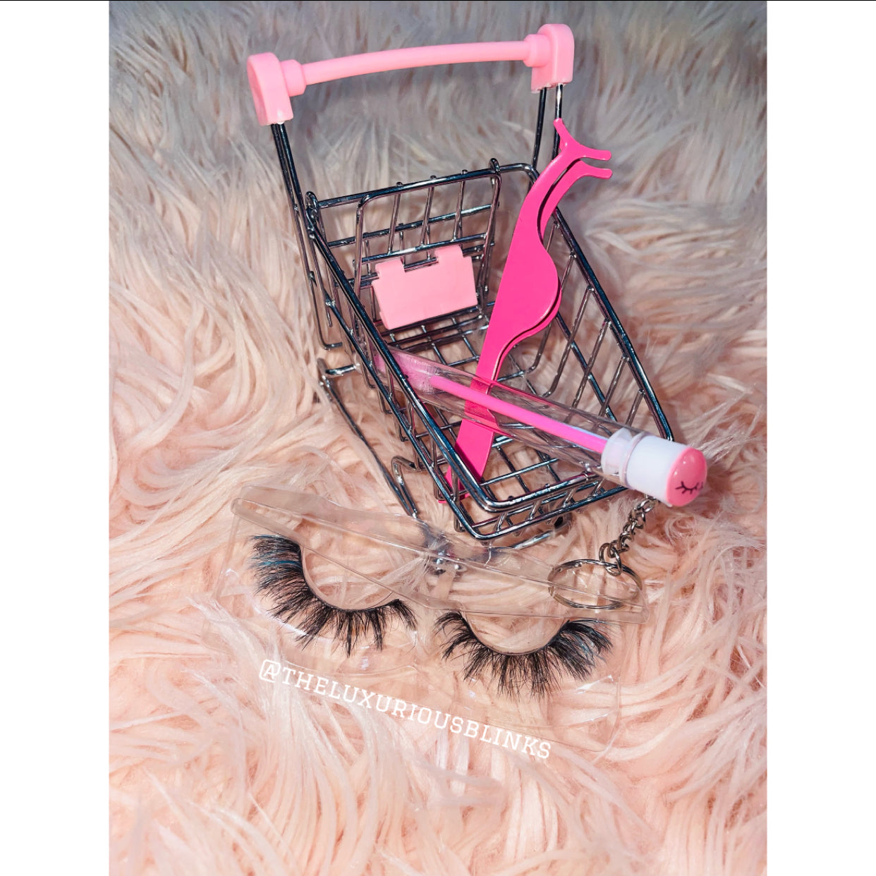 Turquoise Dreams ~ Colored Vegan Mink Lash