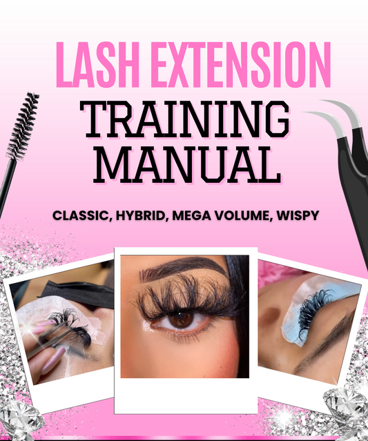Becoming A Lash Artist Ebook ~ Lash Extension Training Manual