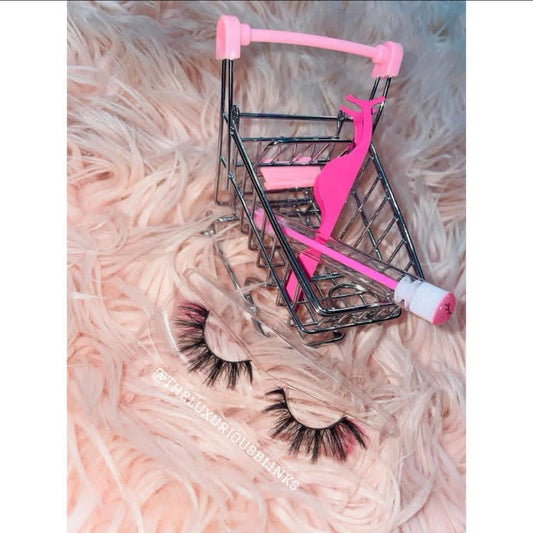 Pink Pop ~ Colored Vegan Mink Lash